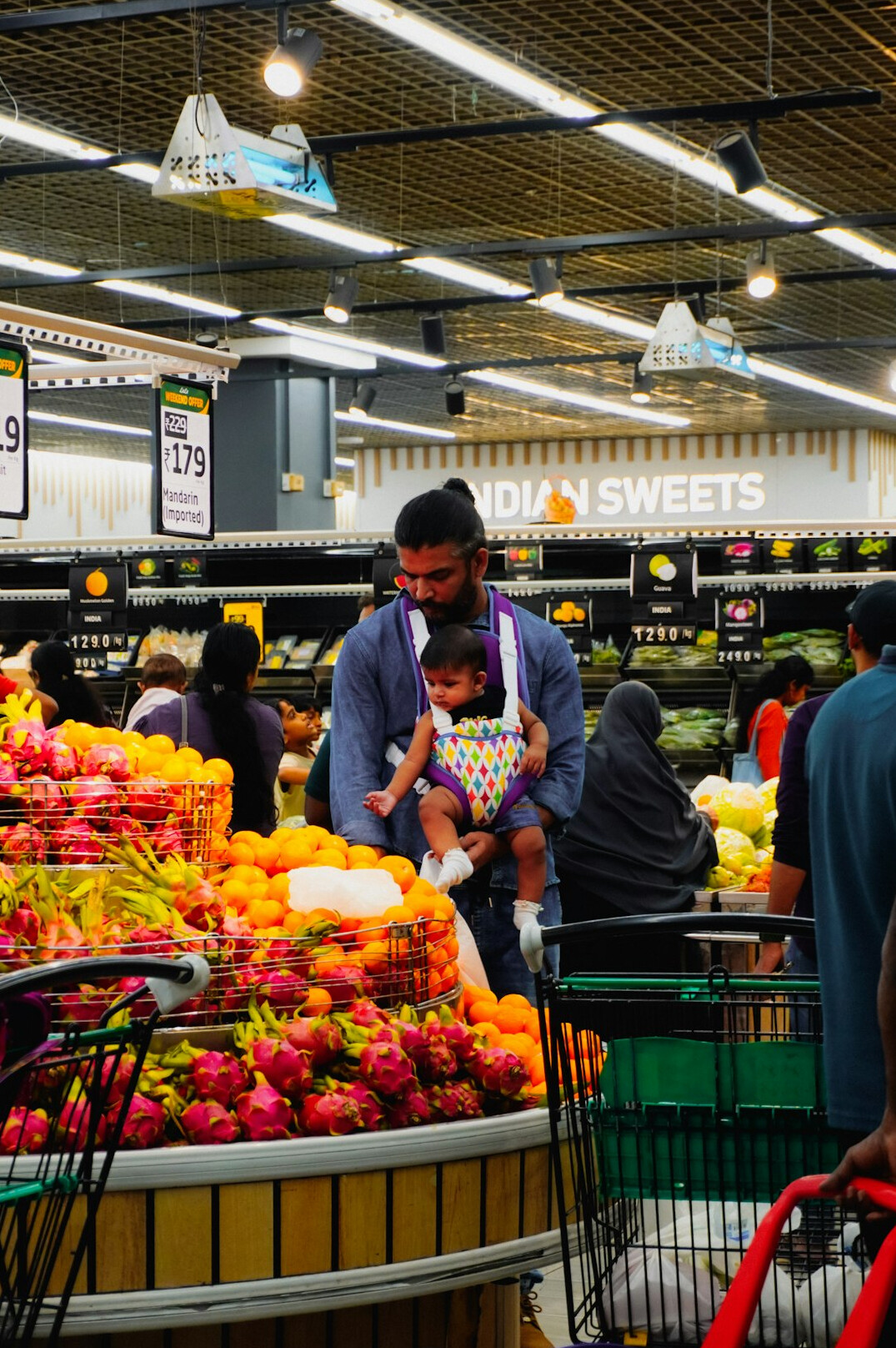 supermarket security team